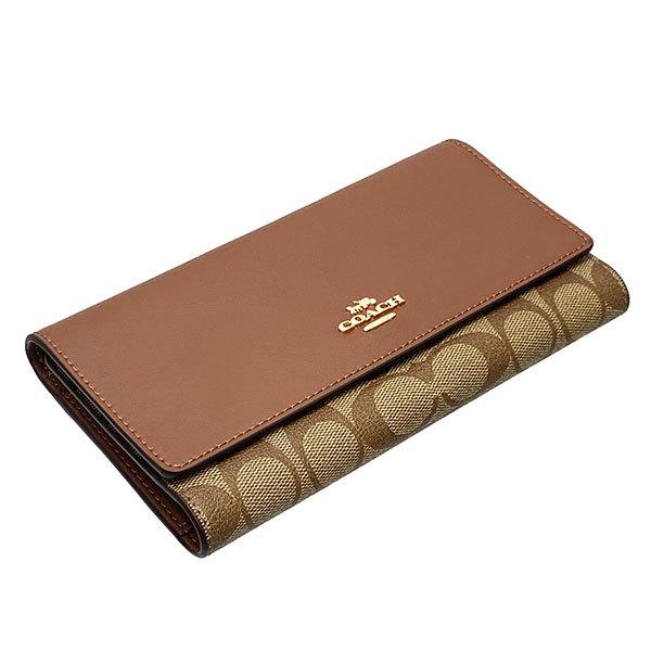 COACH 国内発送 コーチ 財布 レディース 長財布 シグネチャー