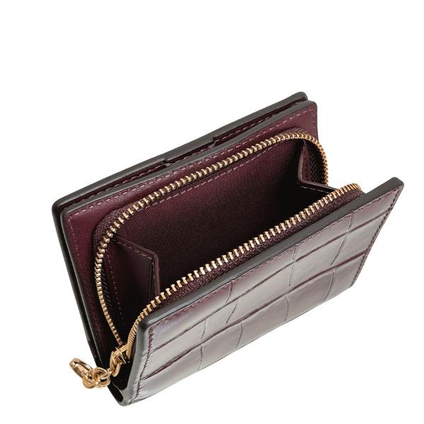 COACH（コーチ） 国内発送 財布 レディース 折り財布 クロコダイル