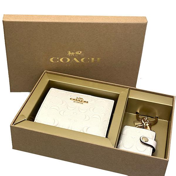 COACH 国内発送 コーチ 財布 レディース 折り財布 ボックスド