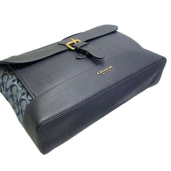 COACH コーチ バッグ メンズ ショルダーバッグ デニム シャンブレー  