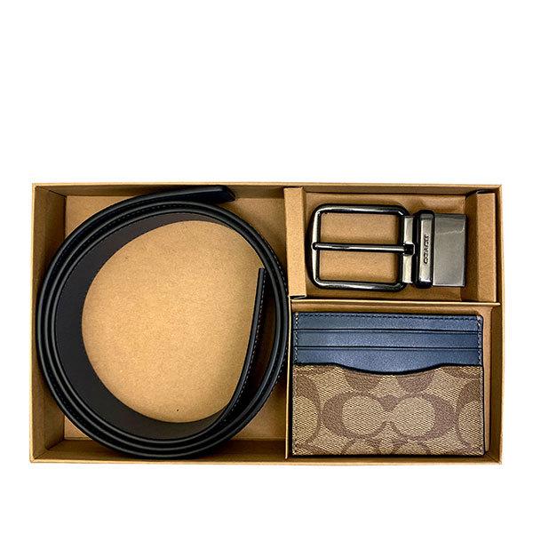 COACH 国内発送 コーチ ベルト メンズ シグネチャー