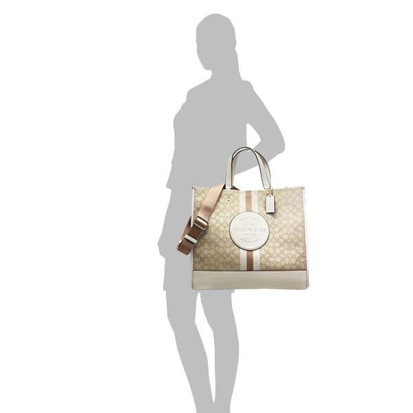 美品　COACH デンプシー 40 2way マルチカラー 美品 COACH デンプシー 40 2way マルチカラー コーチ 2way