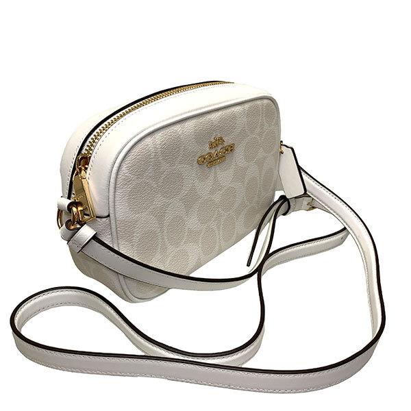 正規品 コーチ COACH ミニショルダーバッグ シグネチャー サコッシュ 白 Amazon | [コーチ] アウトレット ショルダーバッグ シグネチャー ミニ