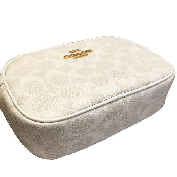 正規品 コーチ COACH ミニショルダーバッグ シグネチャー サコッシュ 白 Amazon | [コーチ] アウトレット ショルダーバッグ シグネチャー ミニ