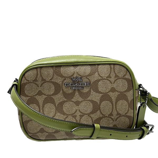 【美品】 COACH コーチ ハンドバッグ ショルダーバッグ カーキ オリーブ COACH 国内発送 コーチ バッグ レディース ショルダーバッグ