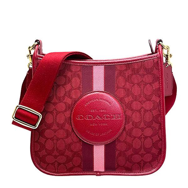 美品☆コーチ　COACH　ショルダーバッグ　CA195　シグネチャー　デンプシー コーチ COACH デンプシー シグネチャー ストライプ ショルダー