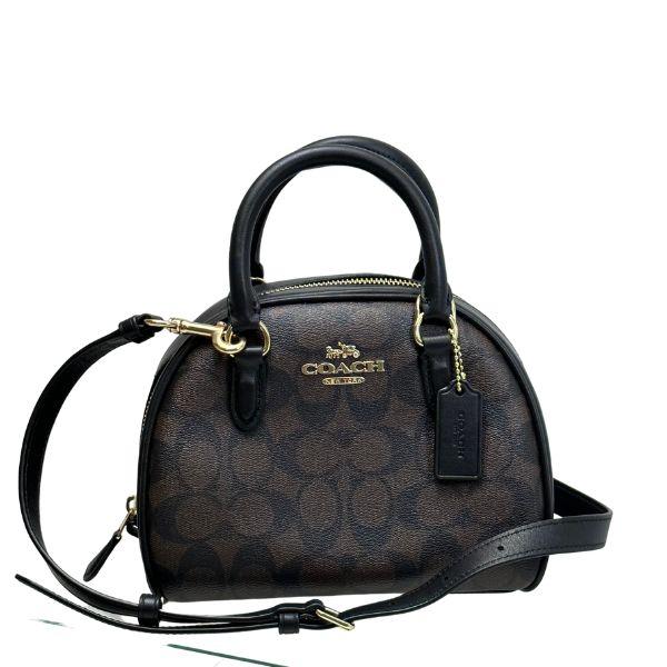COACH 千鳥柄 ハウンドトゥース シドニー サッチェル 2WAY 斜め掛け 楽天市場】コーチ CJ628 シドニー サッチェル・ハウンドトゥース