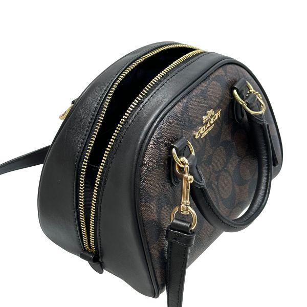 新品 コーチ COACH ショルダーバッグ シドニーサッチェル ブラック COACH - 新品 コーチ COACH ショルダーバッグ シドニーサッチェル