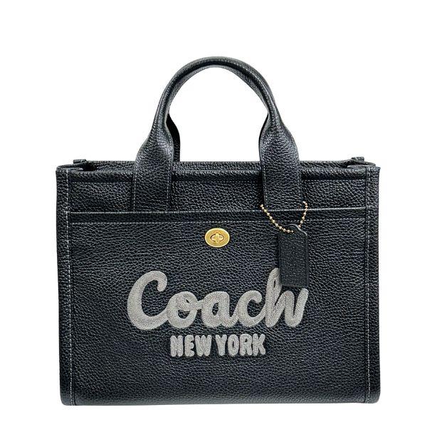 ✨極美品✨ 定価10.4万 COACH レザートートバッグ ブラック　2way COACH（コーチ） 国内発送 バッグ レディース トートバッグ 2WAY