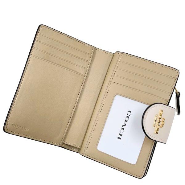 COACH 国内発送 コーチ 財布 レディース 折り財布 ストロベリー  