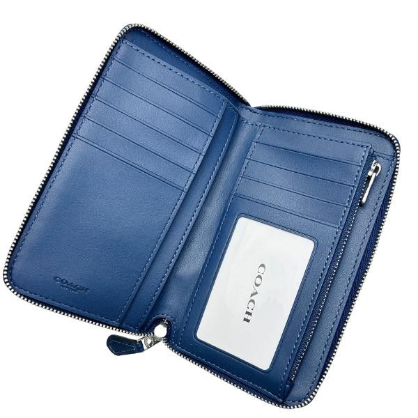 COACH コーチ 財布 レディース 折り財布 キルティング デニム COACH コーチ 財布 レディース 折り財布 キルティング デニム