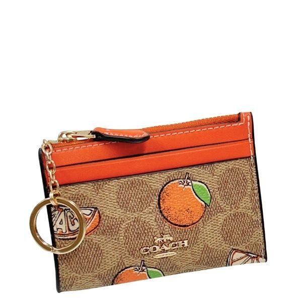 COACH（コーチ） 国内発送 財布 レディース コインケース オレンジ