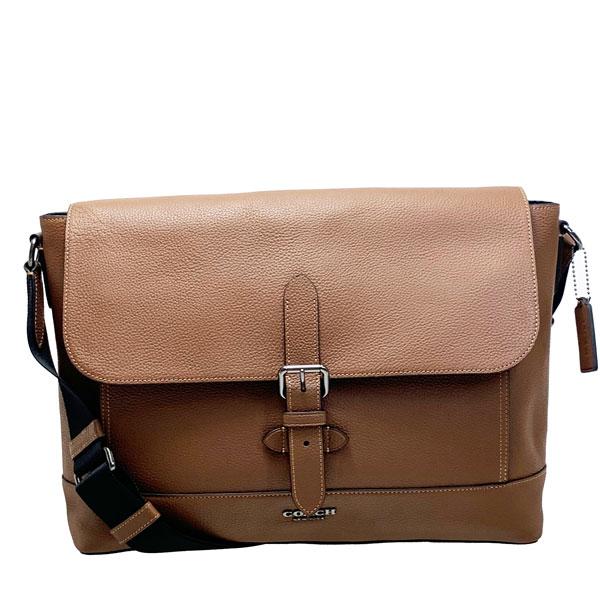 COACH 国内発送 コーチ バッグ メンズ ショルダーバッグ レザー