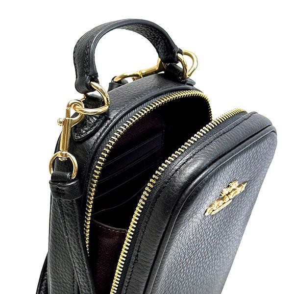 美品✨コーチ ボディバッグ ヘリテージ ウェブ レザー ショルダー ブラック COACHショルダーバッグボディバッグブラック