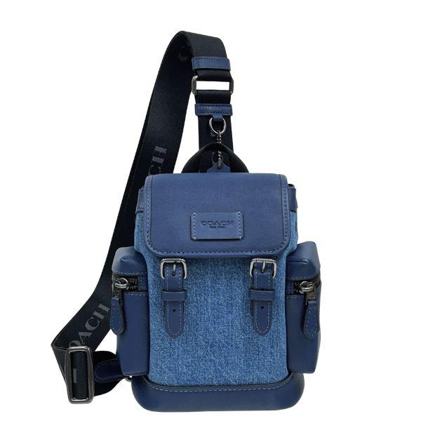 COACH 国内発送 コーチ バッグ メンズ ショルダーバッグ デニム
