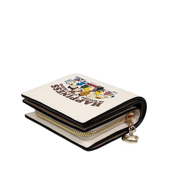 COACH（コーチ） 国内発送 財布 レディース 折り財布 × Peanuts レザー