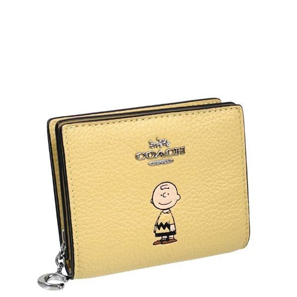 COACH（コーチ） 国内発送 財布 レディース 折り財布 × Peanuts