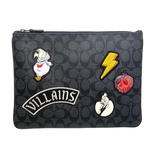 COACH（コーチ） 国内発送 ポーチ メンズ セカンドバッグ ディズニー