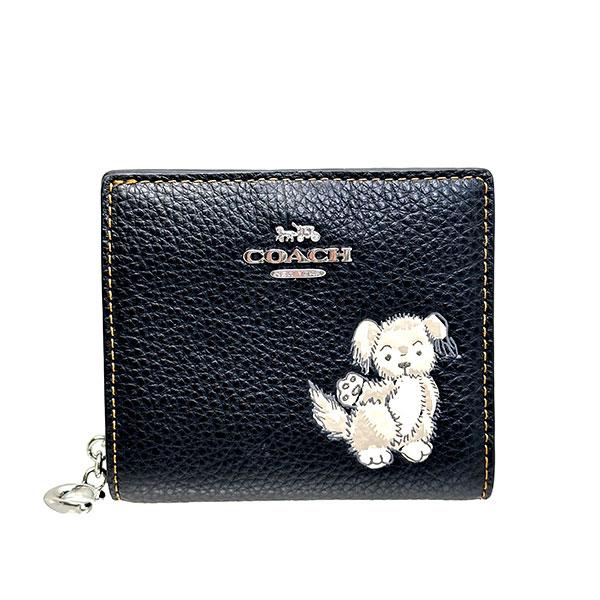 COACH（コーチ） 国内発送 財布 レディース 折り財布 ハッピードッグ