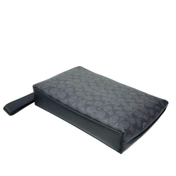 COACH 国内発送 コーチ ポーチ メンズ セカンドバッグ シグネチャー