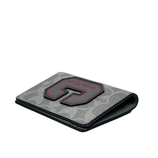 coach コーチ　未使用　折財布　シグネチャー　財布　ケース　カード COACH（コーチ） 国内発送 財布 メンズ 折り財布 シグネチャー パッチ