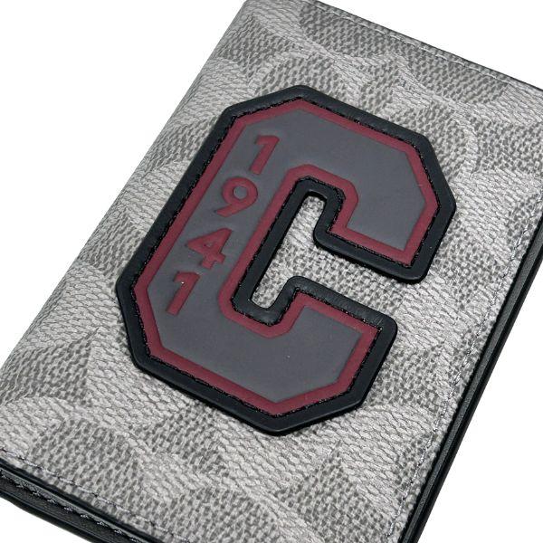 COACH（コーチ） 国内発送 財布 メンズ 折り財布 シグネチャー パッチ