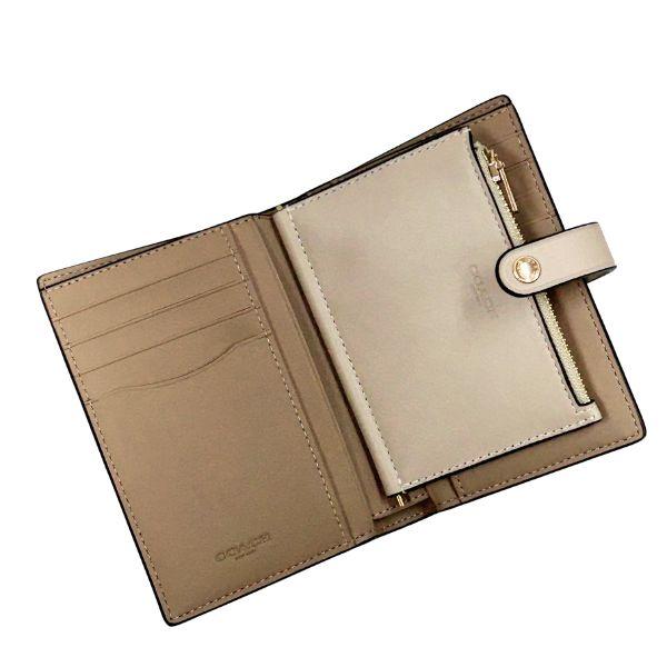 COACH（コーチ） 国内発送 財布 レディース 折り財布 レザー 2 IN 1