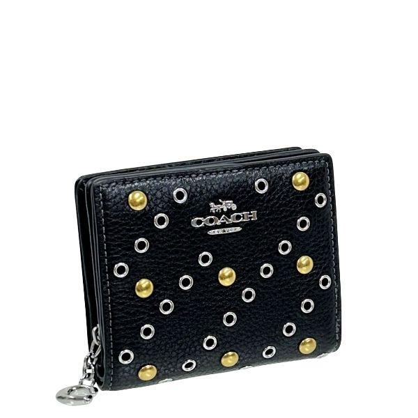 COACH（コーチ） 国内発送 財布 レディース 折り財布 リベット