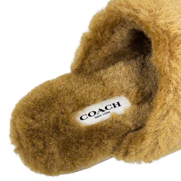 COACH（コーチ） 国内発送 スリッパ レディース ミュール シグネチャー