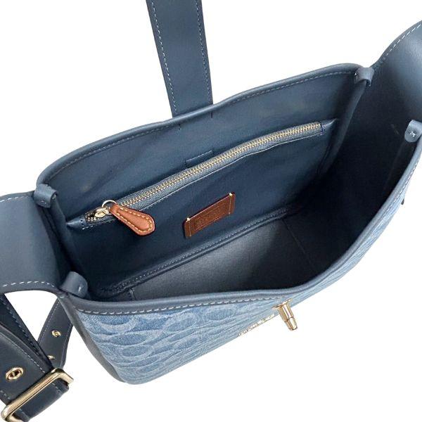 COACH（コーチ） ショルダーバッグ レディース シグネチャー デニム