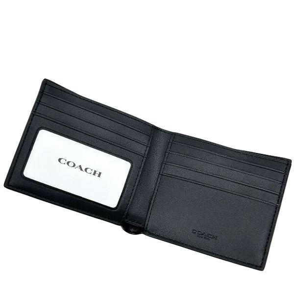 新品 コーチ COACH 長財布 トライフォールド ウォレット ブラック 黒 コーチ COACH アウトレット 長財布 ブラック レディース COACH C8329