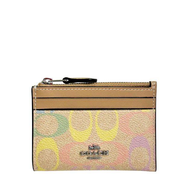 COACH（コーチ） 国内発送 財布 レディース コインケース レインボー