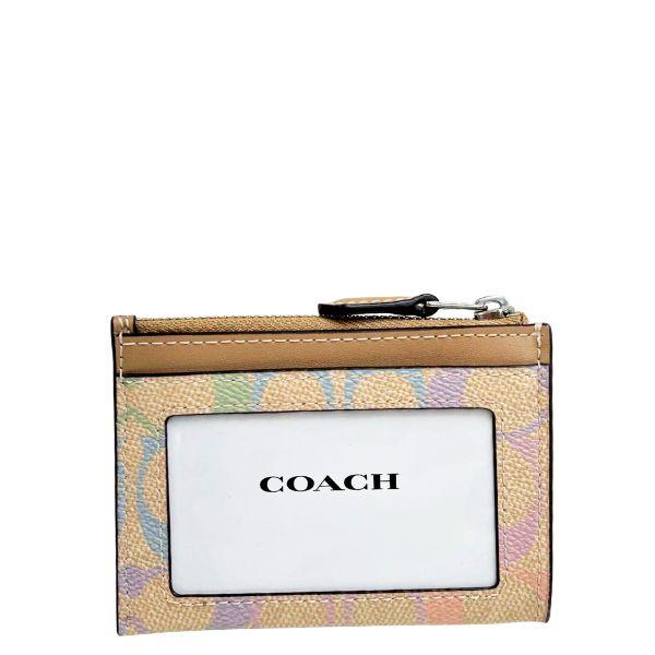 COACH（コーチ） 国内発送 財布 レディース コインケース レインボー
