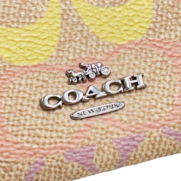 COACH（コーチ） 国内発送 財布 レディース コインケース レインボー