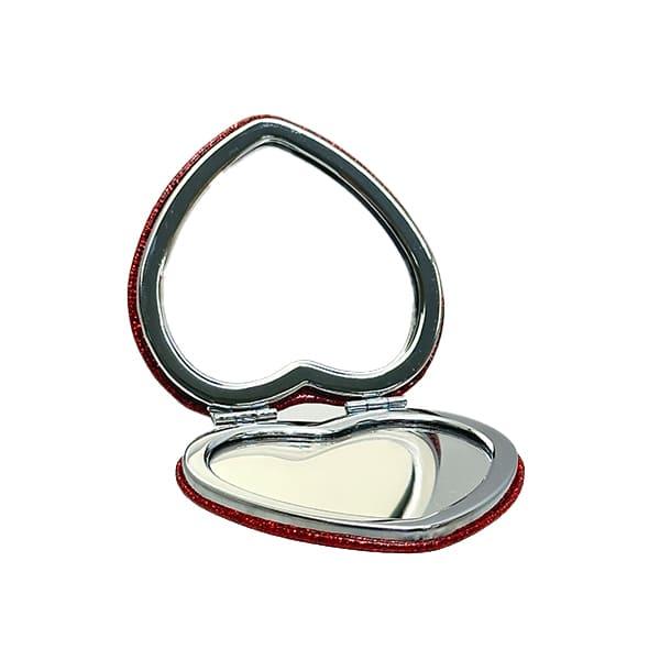 【COACH】手のひらサイズ＊グリッター ハート コンパクト ミラー COACH 国内発送 コーチ 手鏡 レディース 小物 グリッター ハート