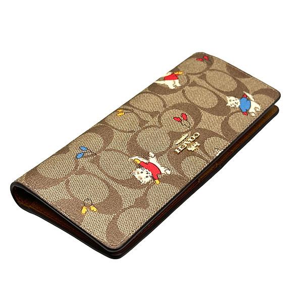 COACH（コーチ） 国内発送 財布 レディース 長財布 キャット ミトン
