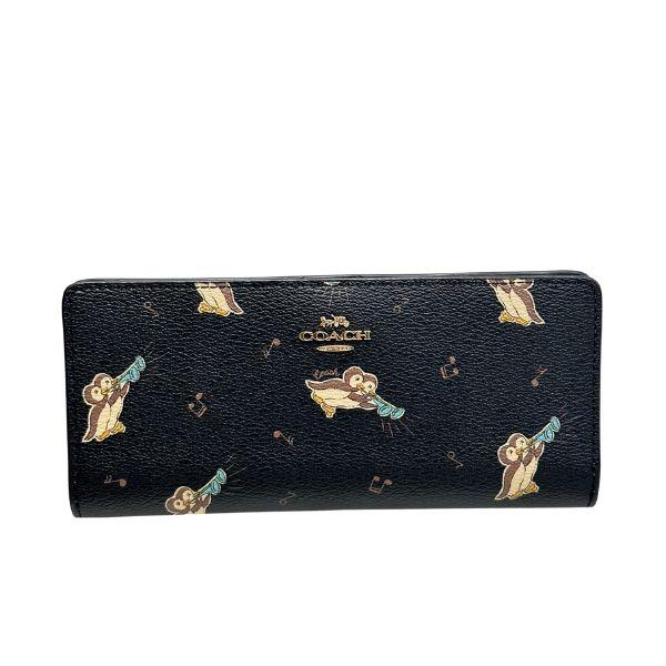 本革✨COACH✨コーチ✨財布✨ペンギン✨シャンパン✨グラブタンレザー✨アニマル 本革 COACH コーチ 財布 ペンギン シャンパン グラブタンレザー