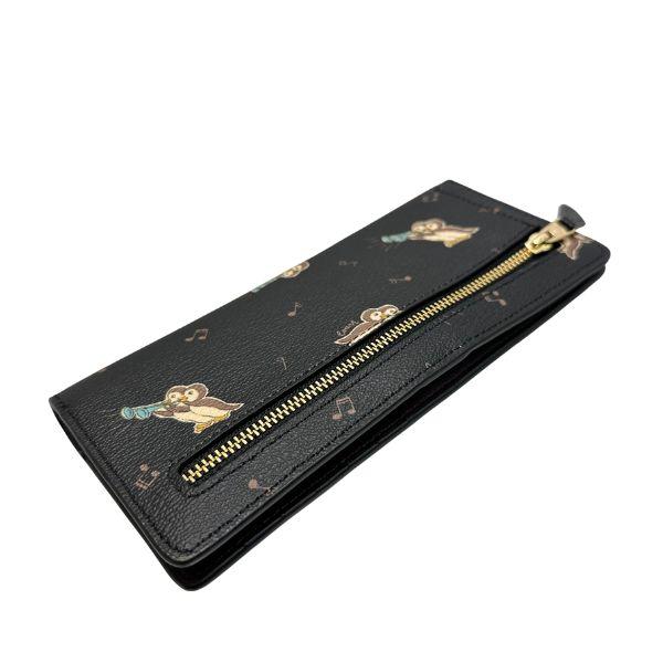COACH（コーチ） 国内発送 財布 レディース 長財布 ペンギン プリント