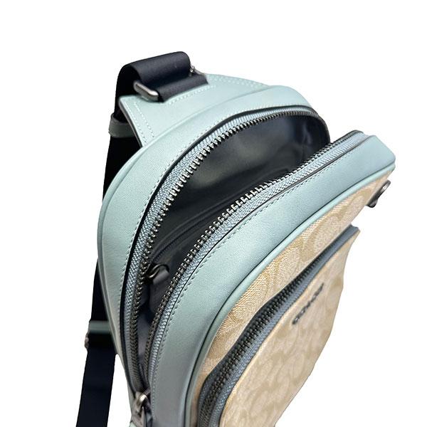 【値下げ】Coach グラハム　レザースリングバッグ グラハムパック