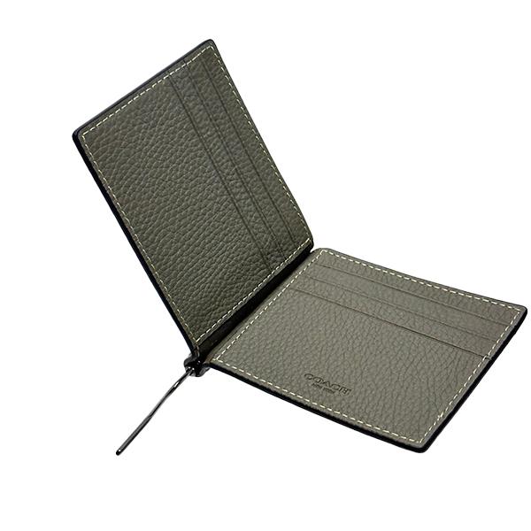 COACH 国内発送 コーチ 財布 メンズ アウトレット レザー スリム