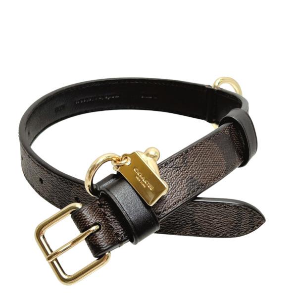 COACH（コーチ） 国内発送 ペット用品 犬用首輪 中型犬 シグネチャー
