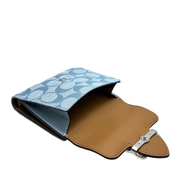 【新品】コーチ 二つ折り財布 CH151 SVM6A スモール ウォレット COACH（コーチ） 国内発送 財布 レディース 折り財布 シグネチャー
