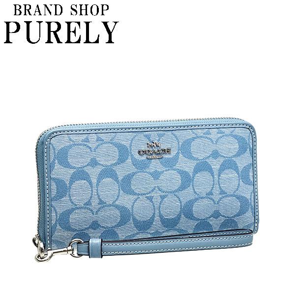 COACH（コーチ） 国内発送 財布 レディース 長財布 シグネチャー