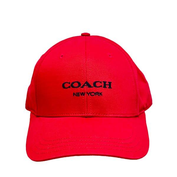 送料無料 コーチ キャップ メンズ COACH 帽子 エンブロイダリー ベースボール ハット CH409 RED レッド :CH409-RED