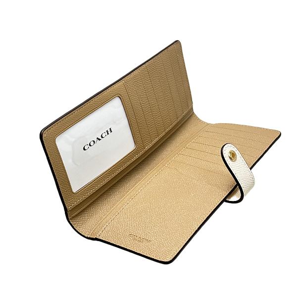 COACH（コーチ） 国内発送 財布 レディース 長財布 レザー スリム 