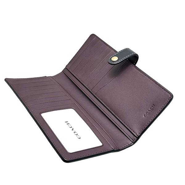 コーチ 財布 レディース COACH 長財布 シグネチャー スリム ウォレット