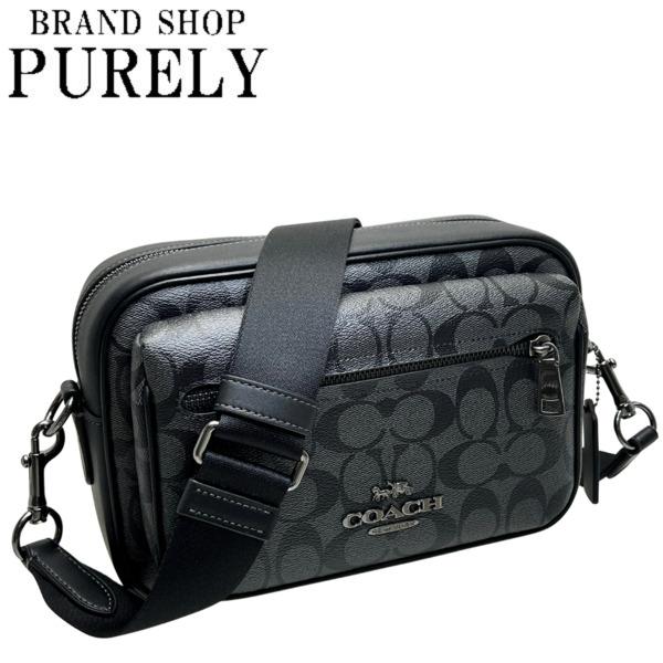COACH コーチ バッグ メンズ ショルダーバッグ シグネチャー エリアス 