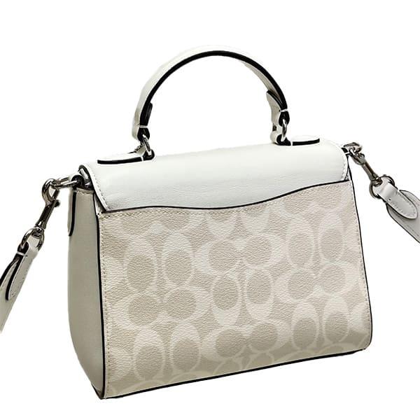 ⑤ COACH ビジネスバッグ 2way シグネチャー　ハンドバッグ　【043】 COACH（コーチ） バッグ レディース ハンドバッグ 2WAY シグネチャー