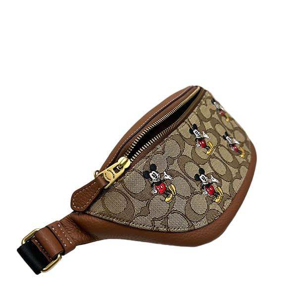 コーチ バッグ メンズ COACH ボディバッグ DISNEY×COACH シグネチャー 