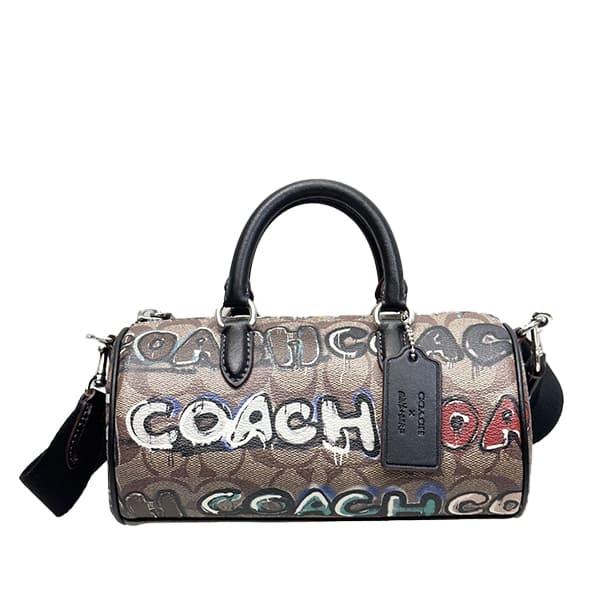 COACH レディース バッグ ショルダーバッグ シグネチャー Coach シグネチャー レザー 2WAY ショルダー クロスボディー